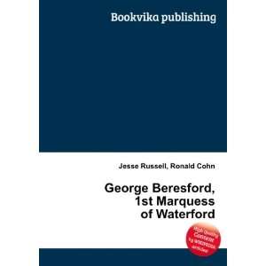  Marquess of Waterford Ronald Cohn Jesse Russell Books