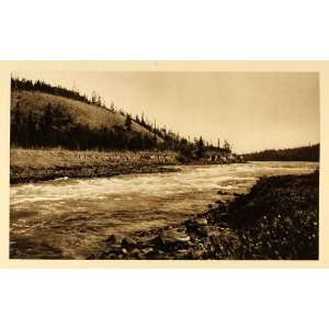  1926 Whitehorse River Rapids Yukon Territory Canada 