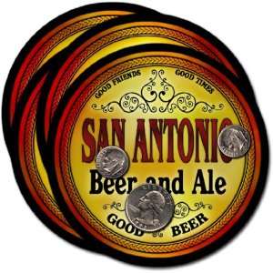  San Antonio, FL Beer & Ale Coasters   4pk 
