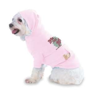   no lady! Hooded (Hoody) T Shirt with pocket for your Dog or Cat Size