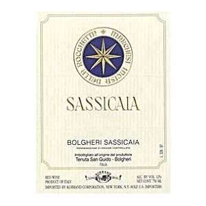  Tenuta San Guido Bolgheri Sassicaia 2008 750ML Grocery 