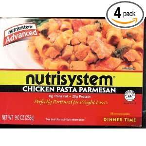  Nutrisystem Advanced CHICKEN PASTA PARMESAN 9 oz. (Pack of 