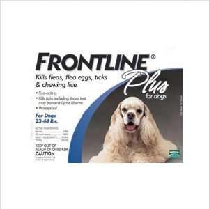  Plus Flea & Tick Medication (Blue) For Medium Dogs 23 to 