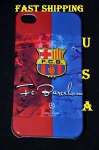 FC BARCELONA FOOTBALL F. C. B. HARD BACK CASE IPHONE 4 4S + SCREEN 