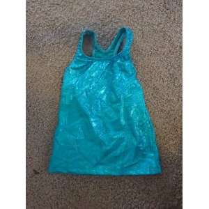  Dancewear shimmer blue top 