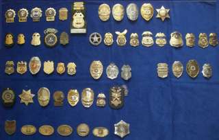 My complete collection of full sized police badges avaible for trade 