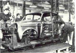 1955 Alfa romeo Giulietta production lines