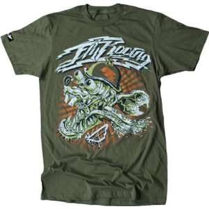   : FLY RACING RAT RACER YOUTH MX OFFROAD T SHIRT GREEN LG: Automotive