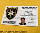 THE WALKING DEAD Shane Walsh King County PVC ID Card Badge