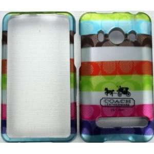   MULTI COLOR STRIPE CASE/COVER WITH METALLIC 3D EFFECT: Everything Else