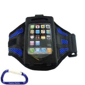 Premium Mesh Armband (Blue) iPhone 3G/3GS Cell Phone Case 
