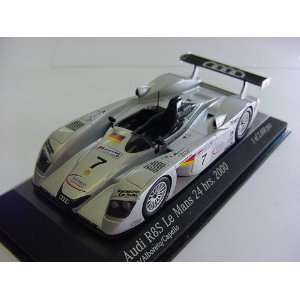    1/43 Minichamps Audi R8R 3rd Place Le Mans 2000 #7: Toys & Games