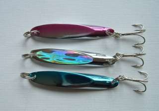 NEW Copper Spoon Skirt Fishing Lures Bait 0.4 oz Lure  