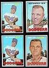 1967 Topps lot of 9 Twins Bob Allison Jim Perry Zoilo  