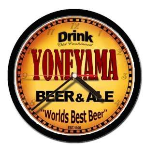  YONEYAMA beer and ale cerveza wall clock: Everything Else