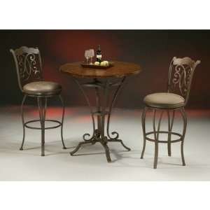  Athena 40 Copperstone Pub Table: Furniture & Decor