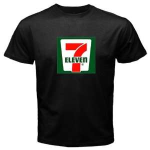  7 eleven Logo New Black T Shirt Size XL 