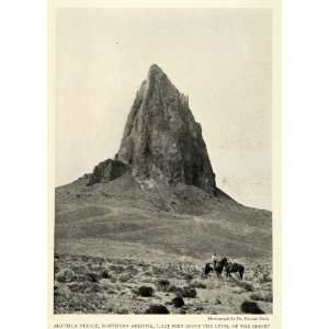  1923 Print Agathla Peak Needle Arizona Desert Kayenta 