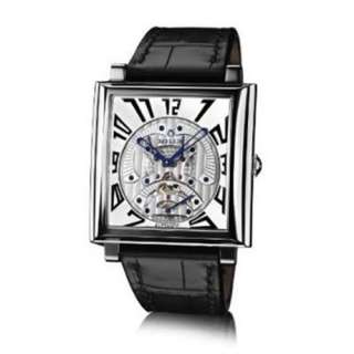 Milus Watches Herios TriRetrograde Automatic Mens Wristwatch Black 