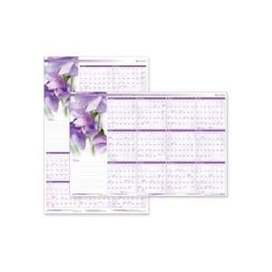  image and theme. This wall planner offers a yearly dated calendar 