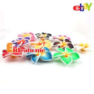 Multi Colors Flower Polymer FIMO Clay Art Beads Fit Charm 40mm FREE 