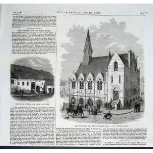  Corn Exchange & Market Hall Luton Bedford Shire 1869