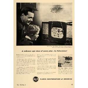   Ad Radio Corporation of America RCA Television   Original Print Ad