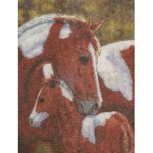  Cross Stitch Kit Colors of Love Horse From Bucilla 