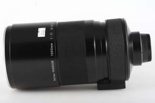 Nikon Reflex Nikkor 1000mm F/11 AI Lens *MINT *  