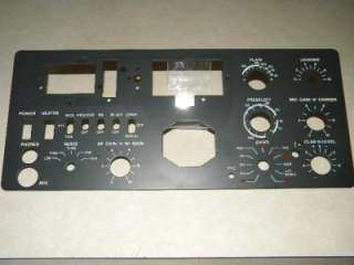 YAESU FT 101E RADIO SERIES FRONT PANEL EXCELLENT CONDITION ONLY $24.95 