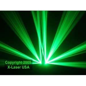  X Laser X250G Dual Blaze 50mW Green Laser