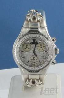   Technomarine Diva Diamond Sterling Silver Watch Super Rare $10600