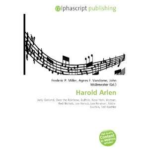  Harold Arlen (9786132778352) Books