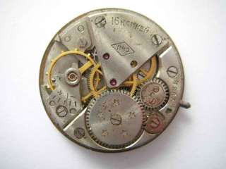 Chaika USSR gents watch movement 16 jewels for repair  