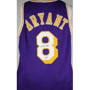 Lakers Kobe Bryant Full Name Auth Signed Jersey Psa