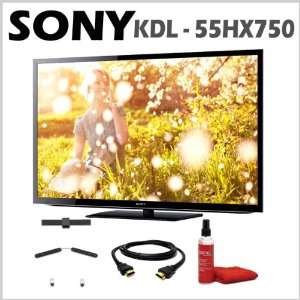 KDL 55HX750 55 Inch 1080p 3D LED Internet TV with Built in Wi Fi + TV 