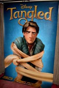 Cinema Banner: TANGLED 2011 (Flynn Rider) Zachary Levi  