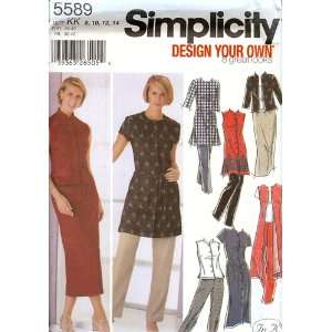  Simplicity 5589 Design Your Own 8 Great Looks Arts 