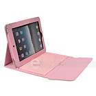 Pink Bluetooth Wireless Keyboard Leather Case iPad 2