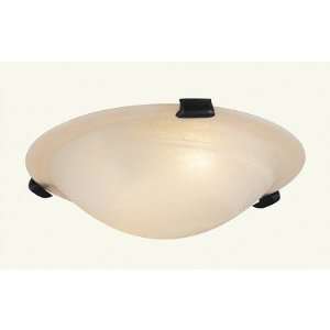 Livex Lighting 5622 07 / 5623 07 Flush Mount in Bronze Size 4 H x 12 