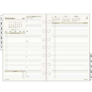  Day Runner Pro Two Page per Day Refill, 2010 2011 Edition 