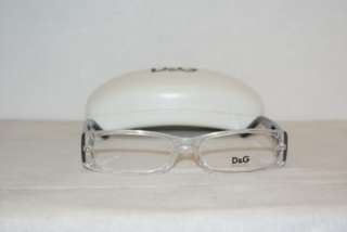   New D&G Dolce & Gabbana Clear Eyeglasses: Mod. 1163 (874) 52 15 & Case