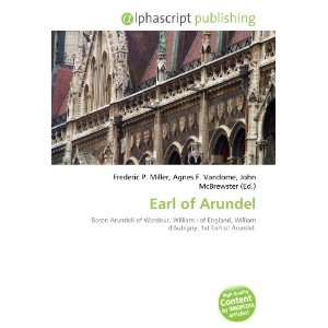  Earl of Arundel (9786133829497) Books