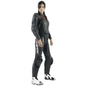  DAINESE AVRO WOMENS 2 PC SUIT BLACK/ANTHRACITE 34 USA/44 