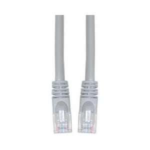  CAT5E, UTP, with Molded Boot, 350MHz, Gray, 7 ft 