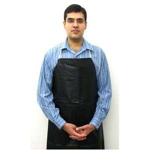 Apron Black PVC Lab 27 inch x 42 inch  Industrial 