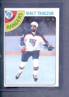 1978 79 Topps #235 WALT TKACZUK Rangers NM or Better (120115)  