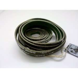  Humanity for All Wrap around Leather Belt   Grass 