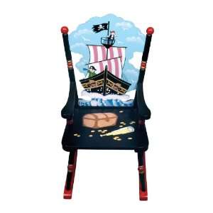  GuideCraft Kids Colorful Pirate Rocking Chair Baby