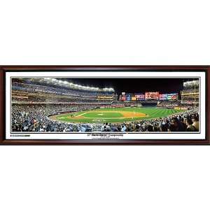  World Series Championship Panoramic In a Standard Cherry Frame: Sports